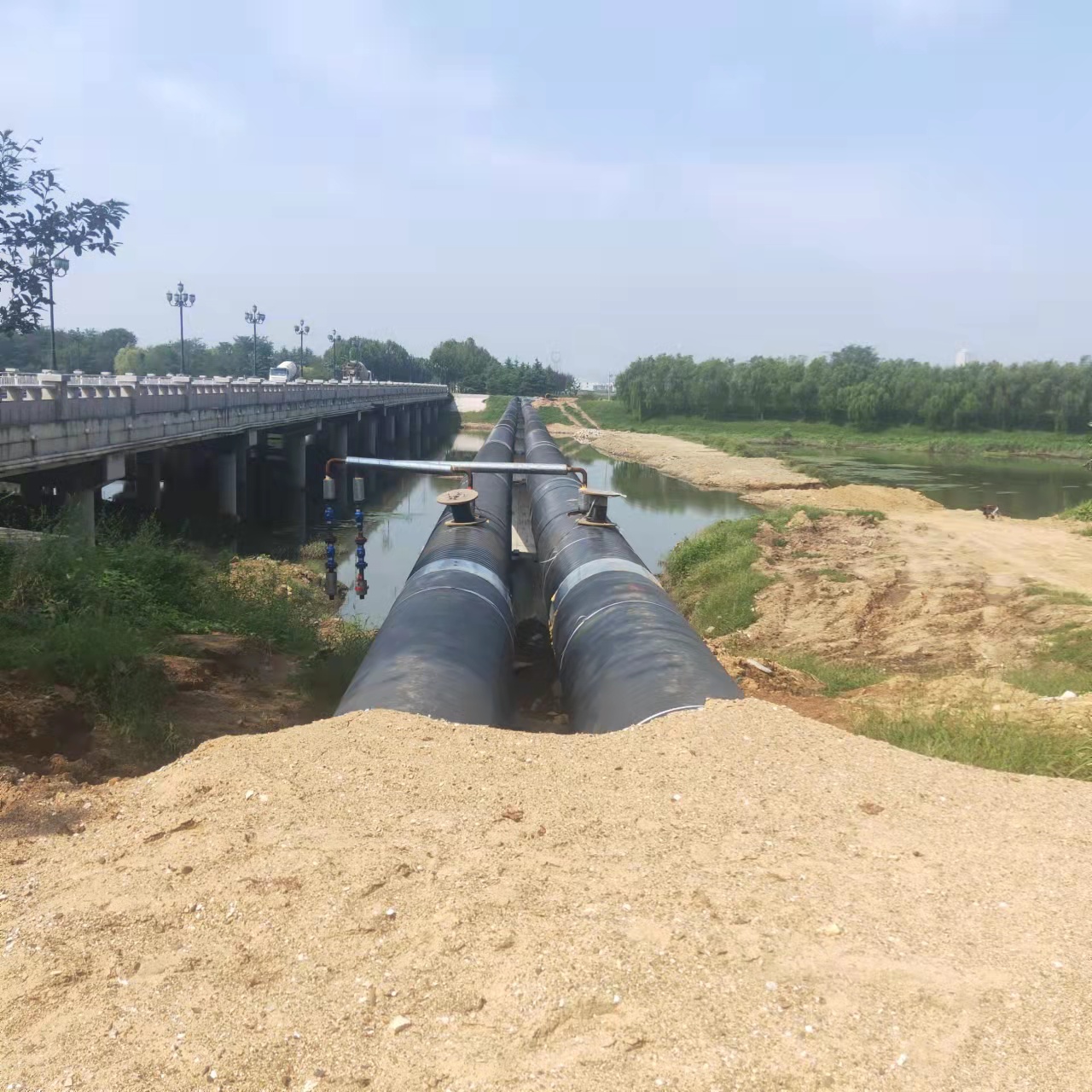 永顺输油管道清洗